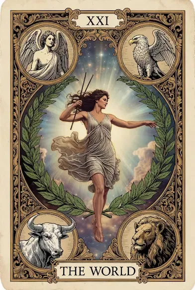the world tarot