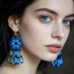 Lavanya boho earrings hand made