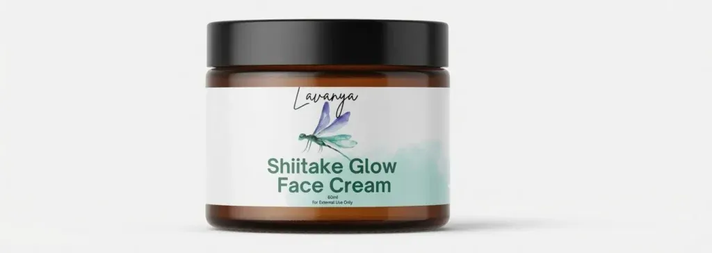 glow skin cream Lavanya Shiitake
