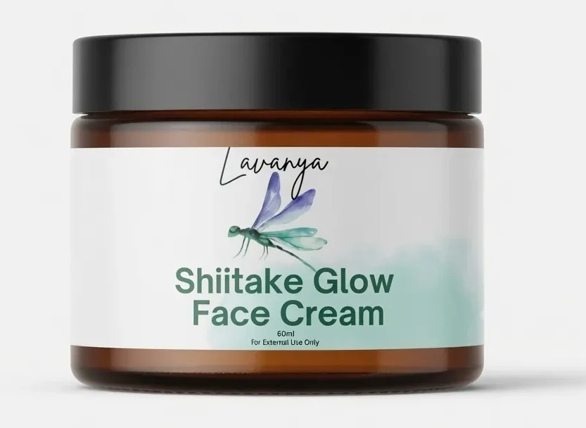 glow skin cream Lavanya Shiitake